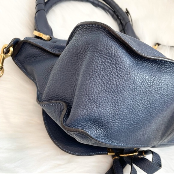 SOLD Authentic Chloe Medium Marcie Double Carry - Picture 4 of 7